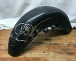 Harley 06-13 Street Glide Touring Front Fender Black Matte Flat Damaged. Fixed Price $33.74.