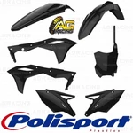 Polisport Plastics Box Kit For Kawasaki 250F Kxf Black 2017-2018. Fixed Price $152.20.