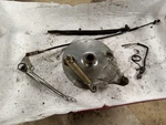 1972 Suzuki Water Buffalo Rear Brake Hub Drum Lever Cable. Fixed Price $65.00.