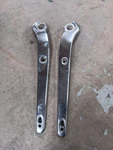 Harley Davidson Dyna Right/left Rear Fender Support Cover 60222-07 60219-07. Fixed Price $50.00.