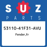 53110-41F31-AVU Suzuki Fender,fr 5311041F31AVU, New Genuine Oem Part. Fixed Price $781.85.