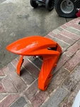 2008-2012 Honda CBR600RR Oem Front Fender Orange 61100-MFJA-D000. Fixed Price $40.00.