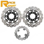 Arashi Front Rear Brake Rotors For Kawasaki Ninja ZX6R 2005-2016 ZX10R 2004-2007. Fixed Price $218.24.