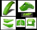 New Kawasaki KLR650 87-07 Green Front Rear Fairing Panels Scoops Fender Kit. Fixed Price $500.77.