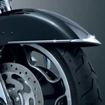 Kuryakyn Chrome Front Fender Side Trim For 1998-2018 Harley Touring, Dyna 7786. Fixed Price $43.74.