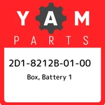 2D1-8212B-01-00 Yamaha Box, Battery 2D18212B0100, New Genuine Oem Part. Fixed Price $47.64.