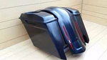 6"EXTENDED Stretched Bags,lids And Led Rear Fender For Harley Davidson 96/2013. Fixed Price $536.75.