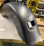 Rear Fender Harley Softail 2006 Tire Denim Charcoal Gray Oem Fxst. Fixed Price $399.95.