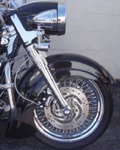 Softail Deluxe Heritage 16''-18" Fiberglass Front Fender Harley Davidson. Fixed Price $150.00.