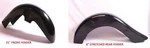 Cholo Harley Davidson Heritage Classic Softail 21" Fl Front & 8" Rear Fender. Fixed Price $464.52.