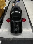 09-23 Harley Davidson Road Glide / Street Rear Fender Vivid Black. Fixed Price $300.00.