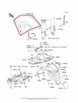 New Oem Kawasaki Z750S Front Fender Fairing Silver. Fixed Price $234.95.