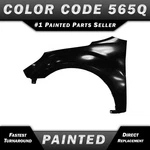 New Painted To Match *565Q Carbon* Front Lh Fender For 2010-2017 Chevy Equinox. Fixed Price $360.99.