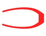 Polaris 305MM Rear Fender Decal - Slingshot Red Pearl. Fixed Price $55.99.