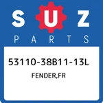 53110-38B11-13L Suzuki Fender,fr 5311038B1113L, New Genuine Oem Part. Fixed Price $681.61.