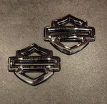 Cvo 3D Emblems Silver Set For Harley Davidson Street Glide Fat Boy. Fixed Price $75.88.