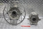 2004 Yamaha WR450F Front & Rear Wheel Hubs. Fixed Price $249.99.
