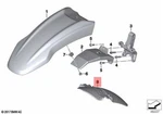 New Bmw Genuine K33 0J43 Front Wheel Cover Bottom 46618558344. Fixed Price $66.86.