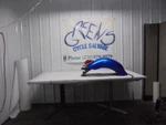 2012 Yamaha V Star 950A Blue Oem Rear Back Wheel Fender Mud Guard. Fixed Price $175.00.