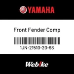 Yamaha Front Fender Comp. 1JN-21510-20-93 VIN/2. Fixed Price $215.99.