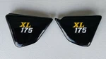 Honda Vintage Enduro XL175 Cover Left & Right Side Black New 1PAIR. Fixed Price $130.00.
