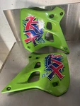 Kawasaki Radiator Shrouds 1990 Oem Green 49089-1092. Fixed Price $67.65.