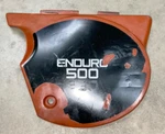 Used Oem Yamaha 1977 XT500 Ginger Brown Right Side Cover 1T2-21721-00 U16. Fixed Price $89.92.