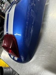 2004 Harley Davidson Rod Rear Fender Impact Blue & Taillight Used 59605-04BBP. Fixed Price $239.95.