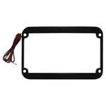 Klock Werks Lighted License Plate Frame Black KW05-01-0088-B. Fixed Price $249.95.