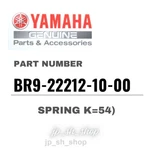 Yamaha Genuine Oem Parts Spring K=54) BR9-22212-10-00 For WR250F. Fixed Price $365.47.