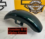 14-2026 Oem Harley Road Street Glide Chopped Alpine Green Front Fender 48471. Fixed Price $249.95.