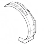 Can-am New Oem Right Hand Front Fender, 705010756. Fixed Price $139.99.