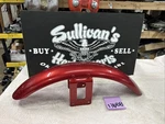 Harley 2001 Dyna Fxd Sportster Front Fender Patriot Red Pearl Fxr. Fixed Price $400.00.