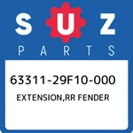 63311-29F10-000 Suzuki Extension,rr Fender 6331129F10000, New Genuine Oem Part. Fixed Price $39.17.