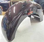 Charred Crimson Harley Left Rear Fender 2009-2022 Flhtcutgse Tri Glide 83356-11. Fixed Price $599.99.