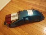 1986-2006 Kawasaki Vulcan VN750 Oem Rear Fender With Tail Light 35023-5023. Fixed Price $75.00.