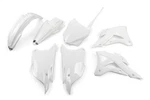 Ufo White Plastic Kit Fits 14-21 KX85. Fixed Price $109.95.