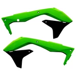 Acerbis Radiator Shrouds Green/black 2449691089. Fixed Price $64.12.