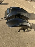 Yamaha Rs Warrior XV1700 Front Is Oem And Rear Fender Has Scuffs/dent - Black. Fixed Price $240.00.