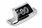 Chrome Rear Fender Tip 80 With Inlay For Harley Davidson By V-twin. Fixed Price $53.01.