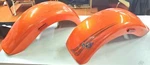 Harley Laguna Orange Trilogy Flrt Trike Rear Fender Freewheeler Left Side. Fixed Price $499.95.