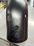 2015 Harley Davidson Street Glide Special Rear Fender Blk Denim Used 59500184DBN. Fixed Price $179.95.