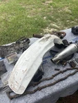 Yamaha XT550 Front Fender Mudguard Used Condition Good Oem. Fixed Price $100.00.