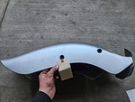 99-07 2006 Honda Shadow Vlx Rear Fender Silver 80100-KW9-9700 Oem. Fixed Price $99.95.