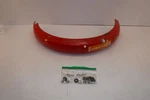 78-83 Honda PA50 Rear Back Fender Mud Guard Red. Fixed Price $36.98.