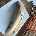 1974 Yamaha Enduro / 75 DT125A B 76 DT125C Rear Fender And Mud Flap Good. Fixed Price $119.00.