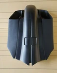 7" Harley Davidson Touring Stretched Saddlebags And Rear Fender Bagger Kit. Fixed Price $1101.00.