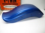 Oem Harley Davidson Softail Night Train Cross Bones Rear Fender Denim Blue 06-15. Fixed Price $298.95.