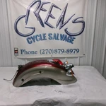 2009 Kawasaki Vulcan VN900D Classic Lt Oem Red/tan Rear Fender. Fixed Price $300.00.