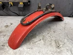 1970 Suzuki TS90 Noncho Front Wheel Fender Cowl Fairing 1234.ACS. Fixed Price $40.00.